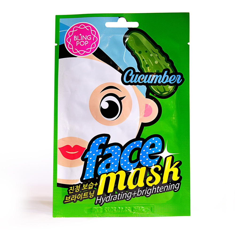 Bling Pop Face Mask Cucumber - 20ml